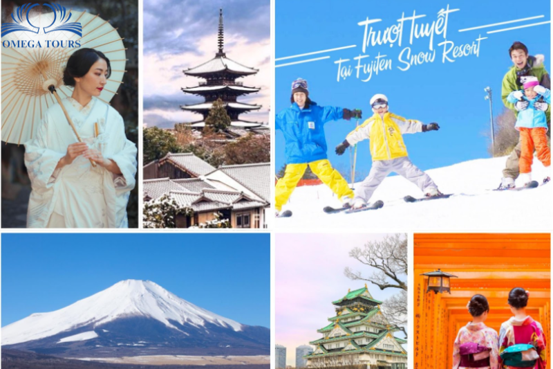 [6N5Đ] HÀ NỘI - TOKYO - NÚI PHÚ SỸ - KYOTO - OSAKA TRƯỢT TUYẾT